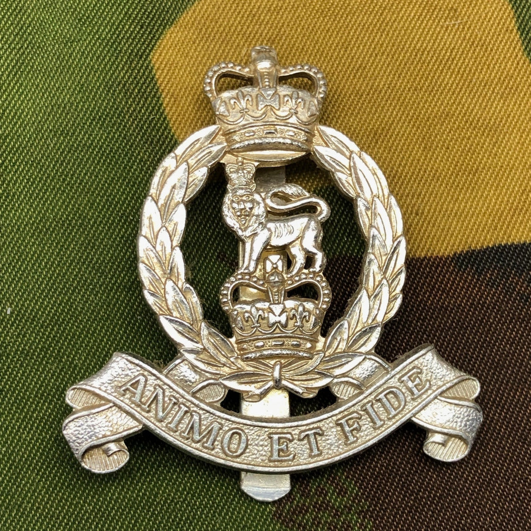Original British Staybrite Army Cap Badge - Adjutant General's Corps - The Militaria Shop