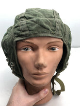 Load image into Gallery viewer, Original Royal Air Force RAF Cold War Period G Type Green Jet Flying Helmet 22C
