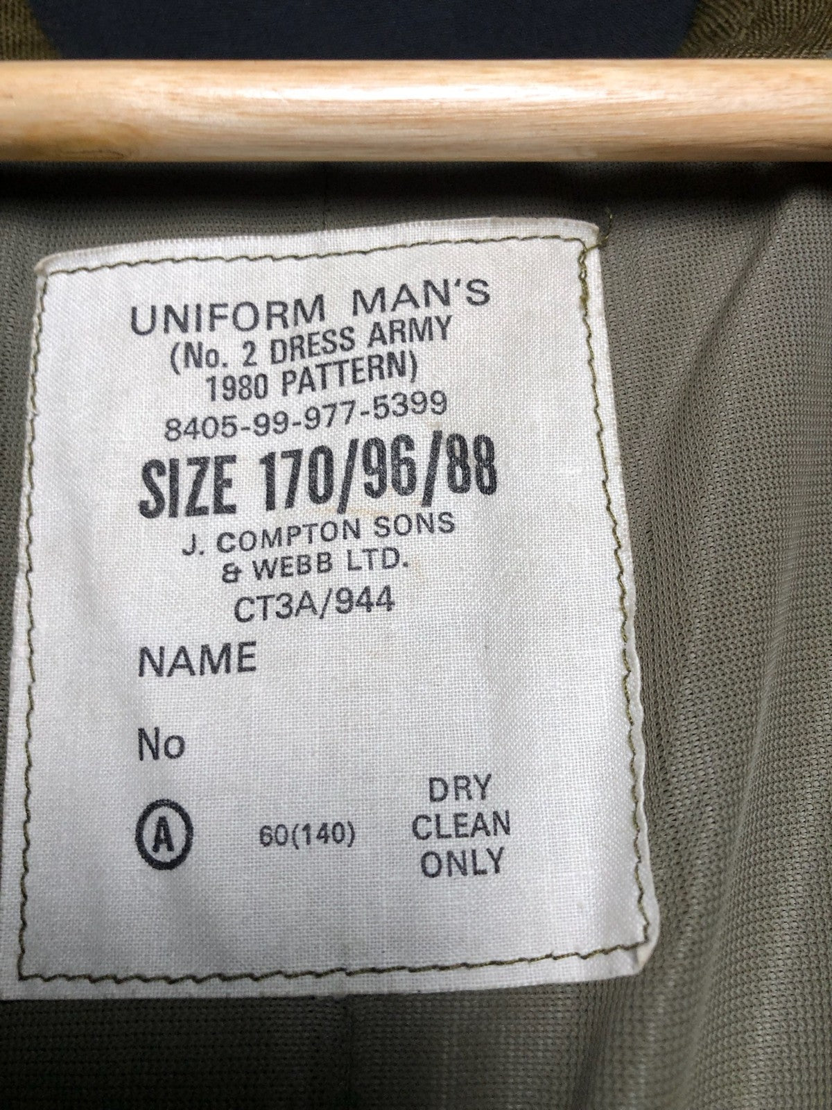 Grade 1 Used British Army Paratrooper No.2 Dress Uniform Jacket - Size 170/96/88 - The Militaria Shop