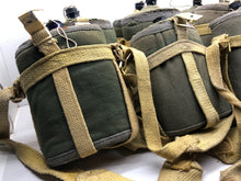 Charger l&#39;image dans la galerie, British Army WW2 Reenactment Water Bottle &amp; Harness Set - Indian Army
