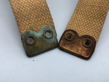 Load image into Gallery viewer, Original WW2 British Army Tan Webbing Shoulder Strap 37 Pattern
