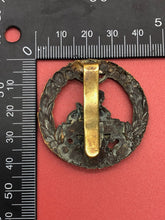 Load image into Gallery viewer, Original WW1 British Army Cap Badge - South Wales Borderers
