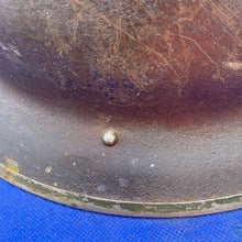 Load image into Gallery viewer, Original British Army Mk2 Combat Helmet - Untouched WW2 Example
