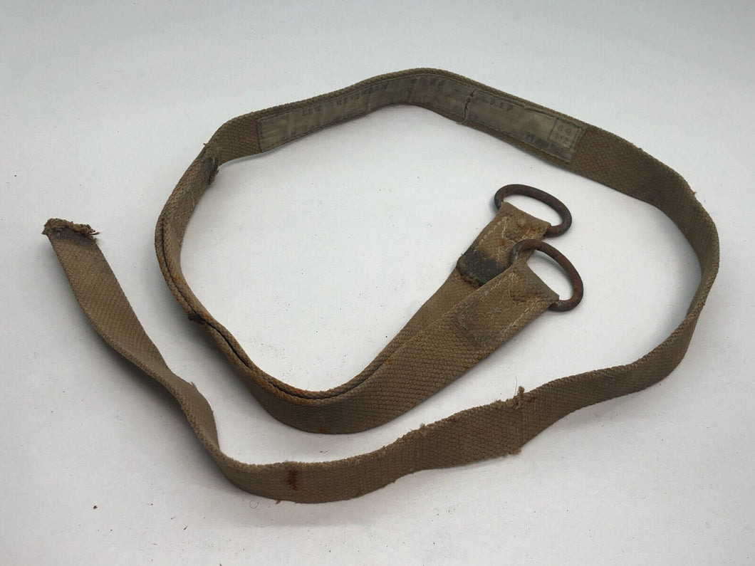 Original British Army Paratroopers Leg Restraint Strap - WW2 37 Pattern