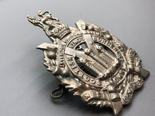 Load image into Gallery viewer, Original WW1 British Army King&#39;s Own Scottish Borderers KOSB Cap Badge
