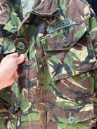 Genuine British Army DPM Camouflaged Combat Field Jacket - Size 160/88 - The Militaria Shop