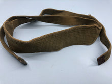 Load image into Gallery viewer, Original WW2 British Army Tan Webbing Shoulder Strap 37 Pattern
