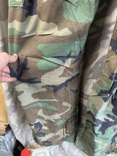 Load image into Gallery viewer, Genuine US Army Camouflaged Overgarment Protective - Large - 38&quot; Waist
