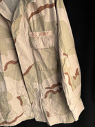 Gulf War US Army DCU Camouflaged Combat Field Coat/Jacket - Large/Long - The Militaria Shop