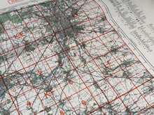 Load image into Gallery viewer, Original WW2 German Army Map of Reims, France
