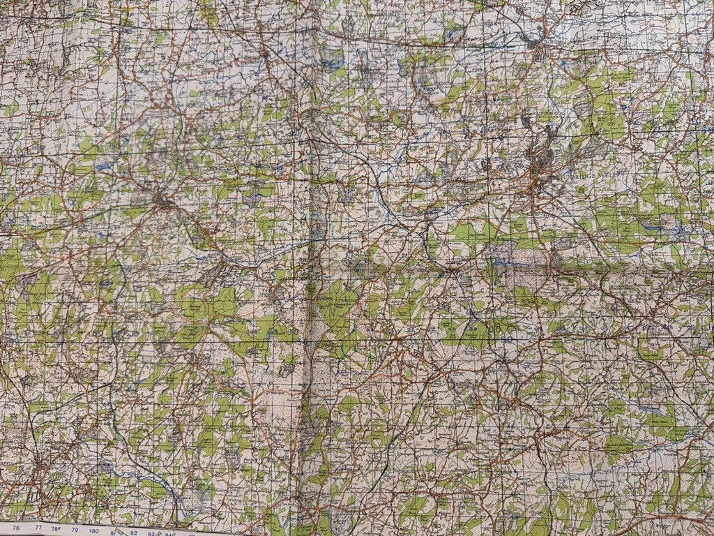 Original WW2 British Army GSGS OS Map England - Tunbridge Wells - The Militaria Shop