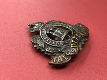 Load image into Gallery viewer, Original WW1 British Army The Suffok Regiment Cap Badge
