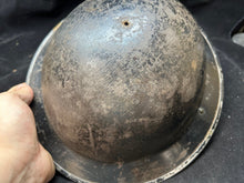 Load image into Gallery viewer, Original WW2 British Civil Defence Home Front Mk2 Brodie Helmet - Named
