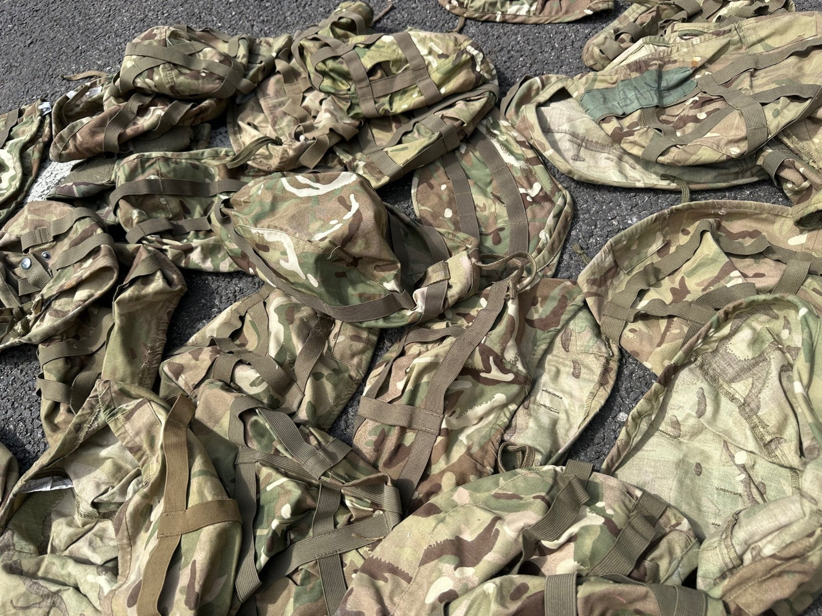 DEALER BULK LOT - 50x MTP Camo Covers Mk6 & Mk7 Mixed Ideal for resale - The Militaria Shop