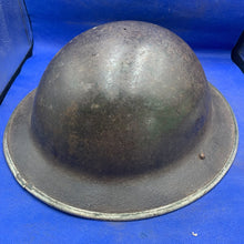 Load image into Gallery viewer, Original British Army Mk2 Combat Helmet - Untouched WW2 Example
