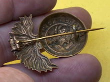 Load image into Gallery viewer, Original WW1 / WW2 British Army - Northumberland Fusiliers Sweetheart Brooch
