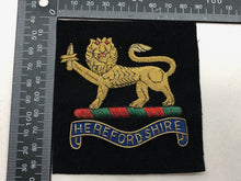 Load image into Gallery viewer, British Army Bullion Embroidered Blazer Badge - Herefordshire Regiment
