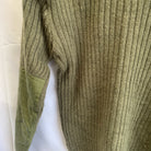 Vintage British Army OD Olive Green Pull Over Commando Jumper Wool - Size 100cm - The Militaria Shop