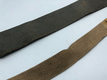 Load image into Gallery viewer, Original WW2 British RAF 37 Pattern Webbing L Strap - 1942 Dated
