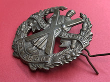 Load image into Gallery viewer, Original WW1 British Army Liverpool Scottish Cameron Highlanders Cap Badge
