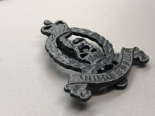 Load image into Gallery viewer, Genuine British Army Blackened Adjutant General&#39;s Corps Cap Badge
