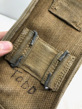 Load image into Gallery viewer, Original WW2 British Army 37 Pattern Bren Pouch - Used Condition
