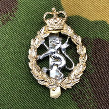 Load image into Gallery viewer, Original British Staybrite Army Cap Badge - Women&#39;s Royal Army Corps - The Militaria Shop
