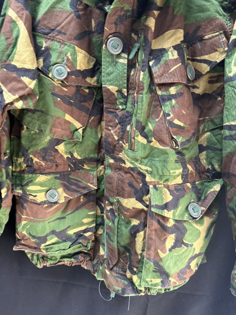 Genuine British Army DPM Camouflaged Combat Field Jacket - Size 160/88 - The Militaria Shop