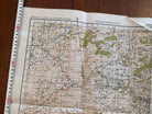 Original WW2 British Army OS Map of Great Britain - Kington - The Militaria Shop