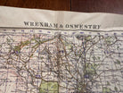 Original WW2 British Army GSGS OS Map of Great Britain - Wrexham & Oswestry - The Militaria Shop