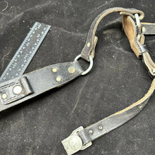 Load image into Gallery viewer, Original German Army WW2 Style Solider Equipment Leather Y Straps
