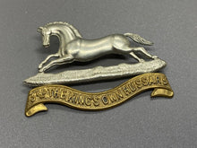 Load image into Gallery viewer, British Army 3rd The Queen&#39;s Own Hussars Regiment Cap Badge
