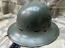 Lade das Bild in den Galerie-Viewer, Original WW2 British Home Front Zuckerman Helmet - Complete with Liner
