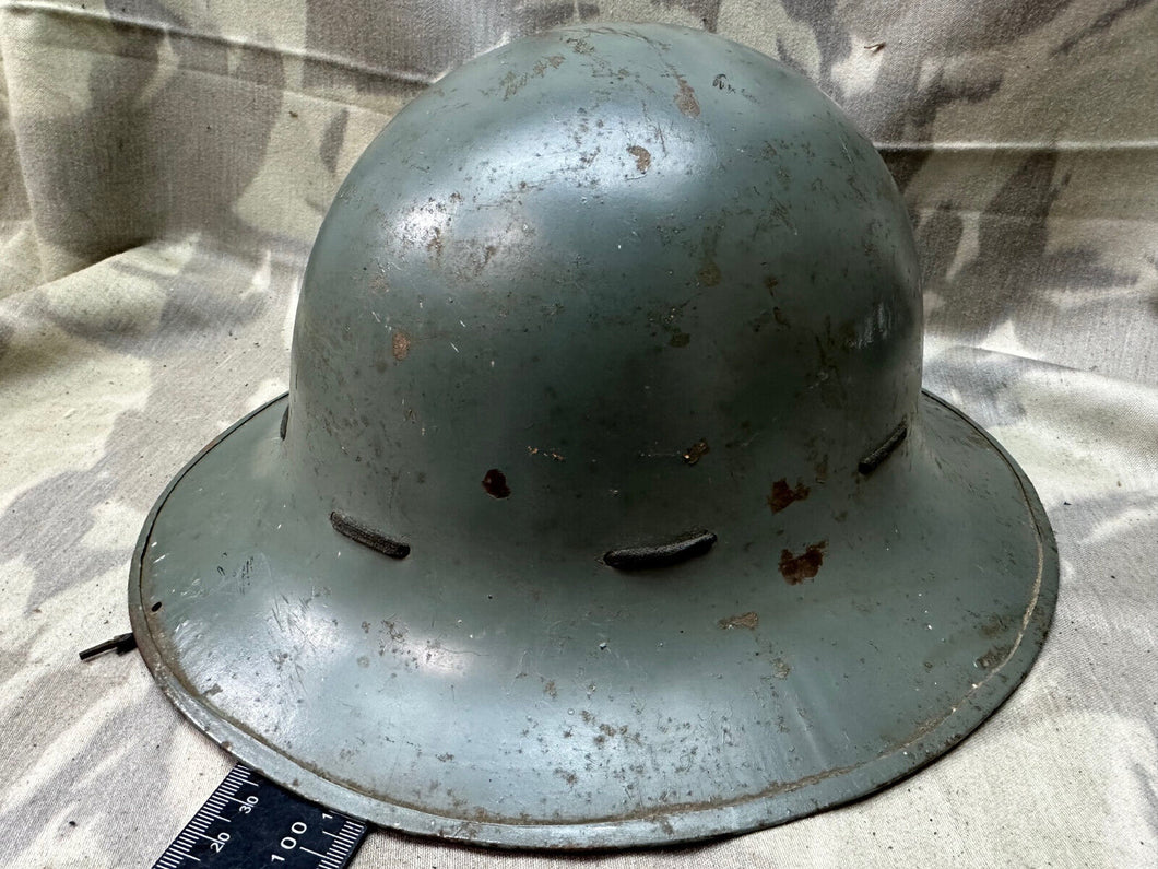 Original WW2 British Home Front Zuckerman Helmet - Complete with Liner