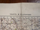 Original WW2 British Army GSGS OS Map of Great Britain - Worcester - The Militaria Shop