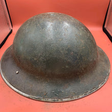 Load image into Gallery viewer, WW2 British Army Mk2 Brodie Combat Helmet - Uncleaned Untouched Original
