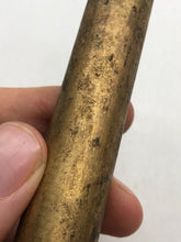 Load image into Gallery viewer, Original WW1 / WW2 British Army SMLE Lee Enfield Rifle Brass Oil Bottle
