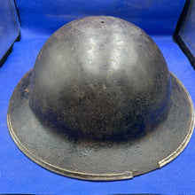 Load image into Gallery viewer, Original WW2 British Army Mk2 Brodie Combat Helmet
