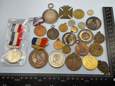 Original Group of British Medals, Medalions, Coins & Badges - The Militaria Shop