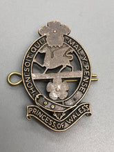 Load image into Gallery viewer, Genuine British Army Prince of Wales&#39;s Own Cap Badge
