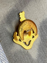 Load image into Gallery viewer, Original British Army - Prince of Wales&#39;s Own Royal Regiment Sweetheart Brooch
