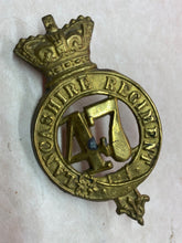 Load image into Gallery viewer, British Army Victorian Era 47th Lancashire Regiment Helmet / Glengarry Badge
