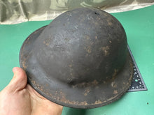 Lade das Bild in den Galerie-Viewer, Original WW2 British Home Front Civil Defence Mk2 Brodie Helmet
