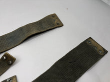 Load image into Gallery viewer, Original WW2 British Army 37 Pattern Canvass L Straps Set
