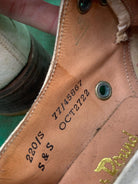 Original WW2 British Army Women's White Summer Shoes - ATS WAAF - Size 220s - The Militaria Shop