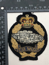 Load image into Gallery viewer, British Army Bullion Embroidered Blazer Badge - RTR Royal Tank Regiment
