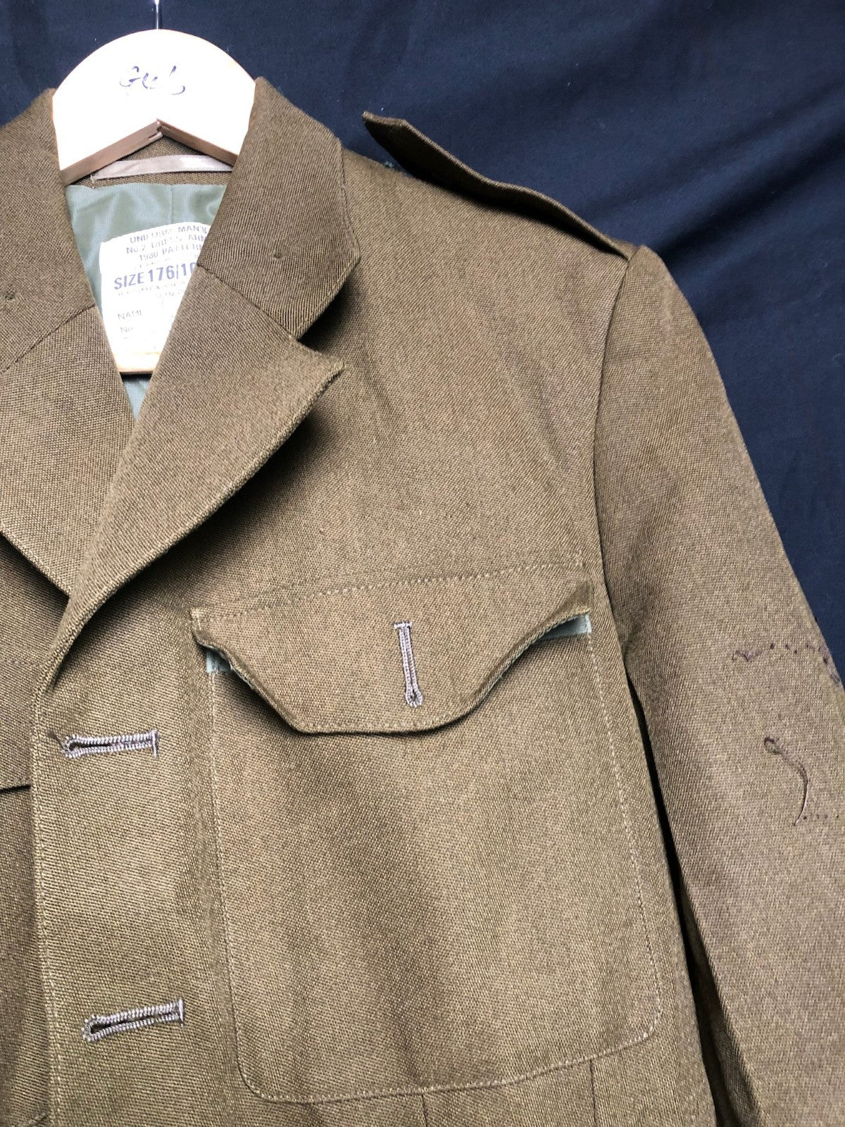 Original British Army No.2 Dress Uniform Jacket - Grade 1 - Size 176/100/84 - The Militaria Shop