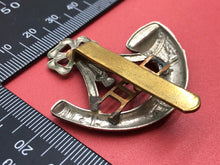 Load image into Gallery viewer, Original WW2 British Army King&#39;s Shropshire Light Infantry KSLI Cap Badge
