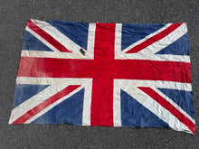 Load image into Gallery viewer, Original WW2 British Union Jack Flag - British Made - Large Size - 170x106cm
