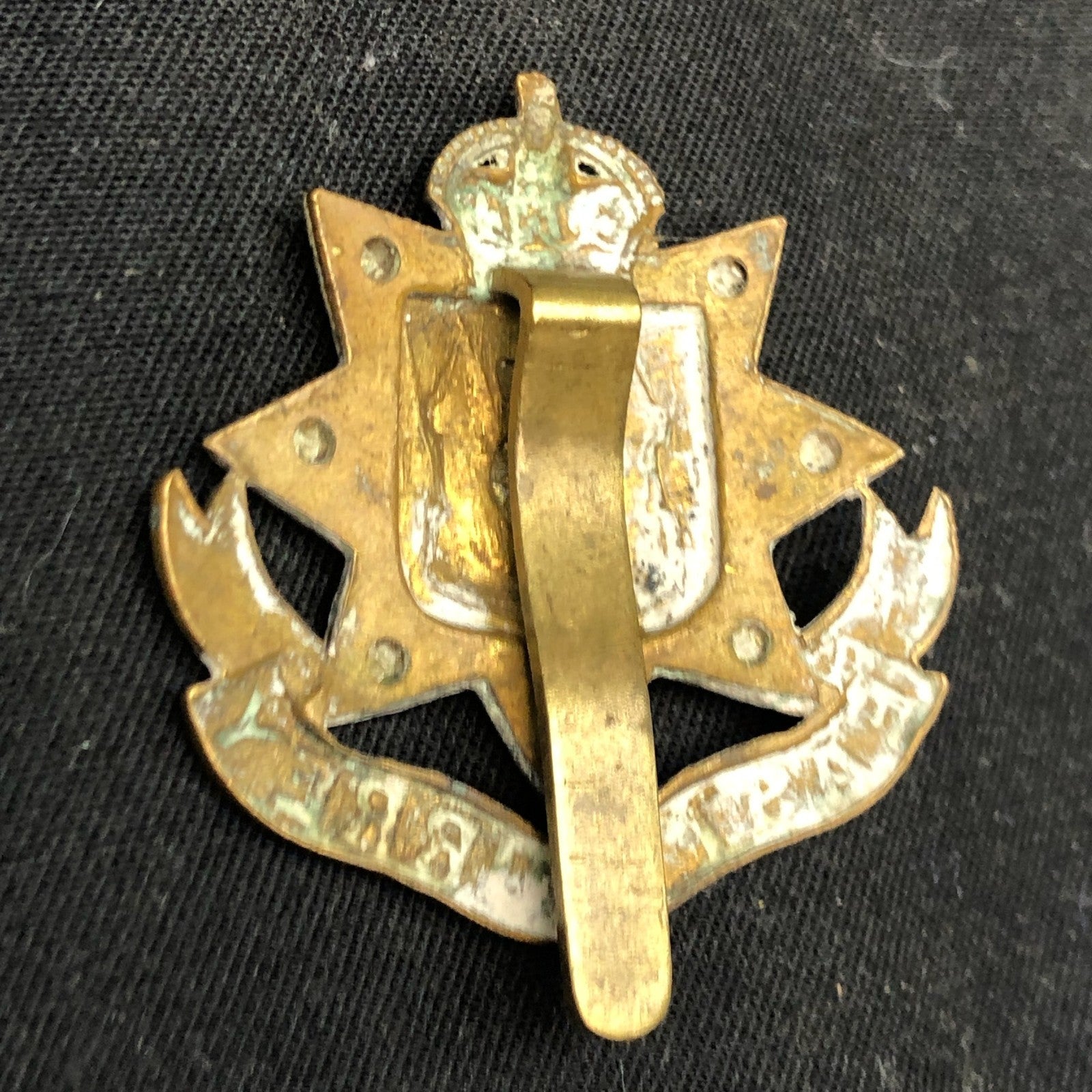 Original British Army Cap Badge - East Surrey Regiment - The Militaria Shop
